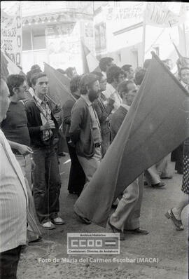 Manifestación del 1º de Mayo de 1979 en camas