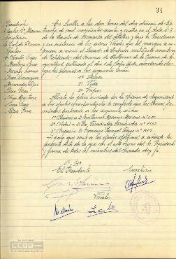 1964 (16 de septiembre),  Acta del Pleno del Jurado de Empresa