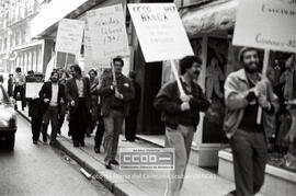 Manifestación de trabajadores de Banca por su convenio de 1982 – 02
