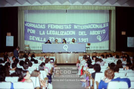 1a Jornadas Feministas Internacionales celebradas en Sevilla 27-28 de Junio 1981
