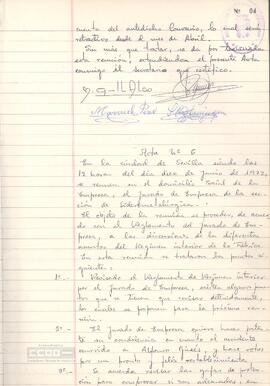 1972 (10 de junio) – Acta del Jurado (núm. 6)