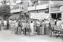 Manifestación vecinal pidiendo un semáforo en la confluencia de las calles Manuel Arellano y Procurador – 04