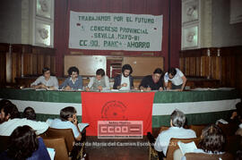 II Congreso del Sindicato Provincial de Banca y Ahorro de CCOO de Sevilla, celebrado en el teatro Duque – 01
