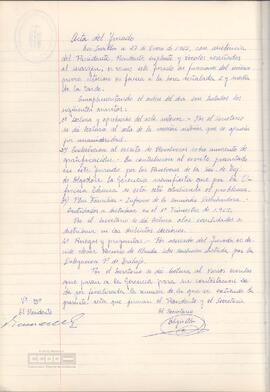 1965 (27 de enero) – Acta del Jurado