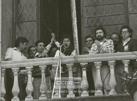Manifestación 1o de Mayo de 1979 en Sevilla