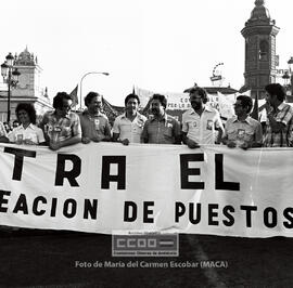 Manifestación contra el paro por las calles de Sevilla celebrada el 20 de junio de 1979 –  03