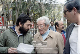 Visita de Marcelino Camacho a Sevilla