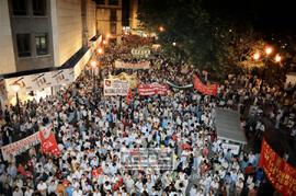 Manifestación de empresa HYTASA, CASA y Astilleros por los puestos de trabajo – 35