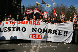 Manifestación contra la Guerra de Irak – 11