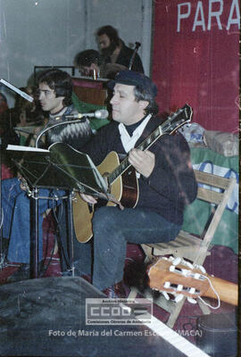 Acto - mitin de CCOO en el Pabellón de México (Sevilla) con actuaciones musicales – 12