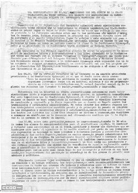 Análisis de la Declaración del Episcopado Español ante la futura Ley Sindical. Escrito entregado al cardenal de Sevilla.