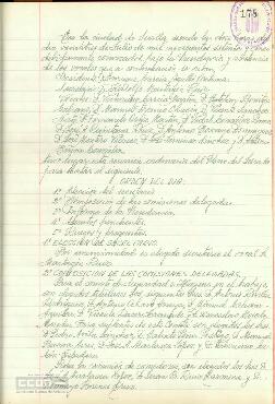 1975 (23 de julio),  Acta del Pleno del Jurado de Empresa