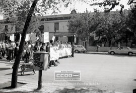 Manifestación en Sevilla de trabajadores en huelga de la empresa MASS (Alcalá) – 28