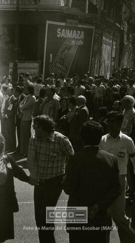 Manifestación 1o de Mayo de 1979 en Sevilla