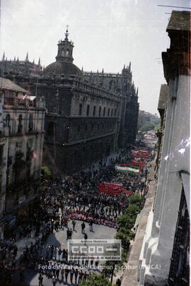 Manifestación 1o de Mayo de 1980 en Sevilla