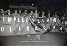 Manifestación en defensa del empleo y por el cumplimiento del ANE