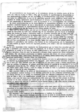 “El acontecimiento más importante en el movimiento obrero de Sevilla...”.