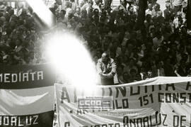 Manifestación 1o de Mayo de 1979 en Sevilla