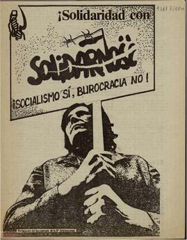 “¡Solidaridad con Solidarność! ¡Socialismo sí, Burocracia no!” Declaración del Secretariado de la IV Internacional a favor de los trabajadores polacos
