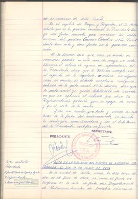 1973 (11 de junio) – Acta del Jurado