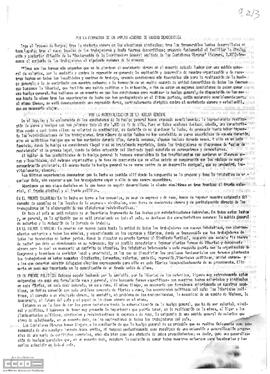 “Por la formación de un amplio acuerdo de unidad democrática”. Resumen de la declaración de la Coordinadora General Ampliada.