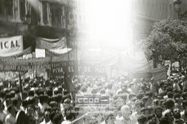 Manifestación 1o de Mayo de 1979 en Sevilla