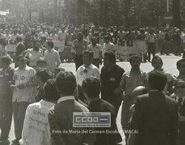 Manifestación 1o de Mayo de 1979 en Sevilla