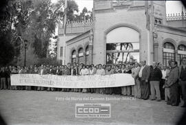 Huelga en las minas de Aználcollar