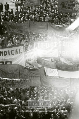 Manifestación 1o de Mayo de 1979 en Sevilla