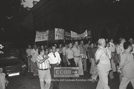 Manifestación durante una huelga general de panadería  – 13