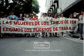 Manifestación de la mujeres de los trabajadores de ISA  – 14