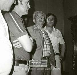 Visita de Marcelino Camacho a La Luisiana y a Puebla de Cazalla