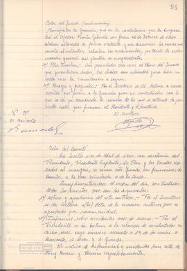 1964 (30 de abril) – Acta del Comité de Seguridad e Higiene