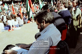 Acto del PCA celebrado en la Plaza de San Francisco de Sevilla con motivo del 28F – 08