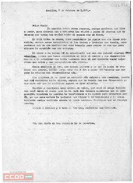 Copia de la carta dirigida a Raúl.