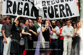 Manifestación contra la OTAN