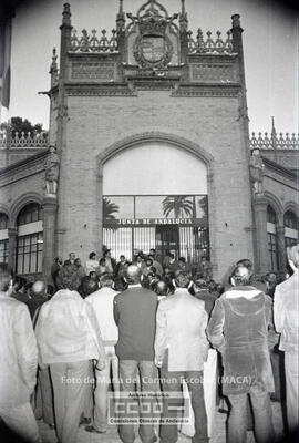 Huelga en las minas de Aználcollar