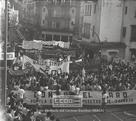Manifestación 1o de Mayo de 1979 en Sevilla