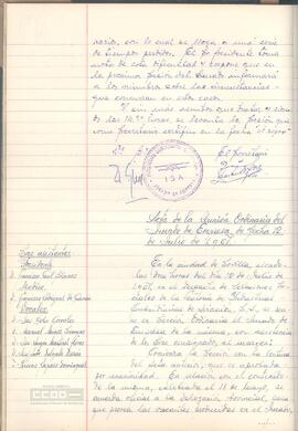 1967 (12 de julio) – Acta del Jurado