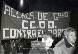 Manifestación en defensa del empleo y por el cumplimiento del ANE