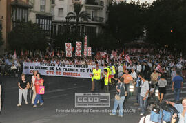 Manifestación de trabajadores de Tabacalera – 16