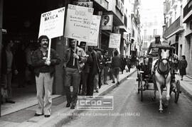 Manifestación de trabajadores de Banca por su convenio de 1982 – 06