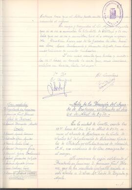 1970 (24 de abril) – Acta del Jurado