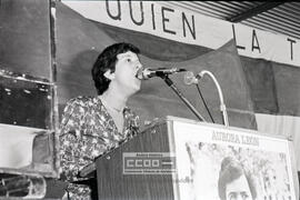 Mitin campaña electoral Aurora León [elecciones parciales al Senado] – 02
