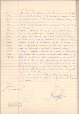 1962 (31 de enero) – Acta del Comité de Seguridad e Higiene
