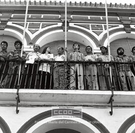 Encierro de las direcciones locales CCOO y UGT en el Ayuntamiento de Dos Hermanas (Sevilla)  –  11