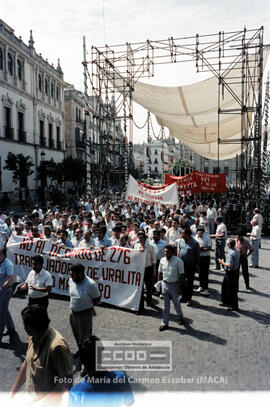 Manifestación trabajadores de Uralita – 36