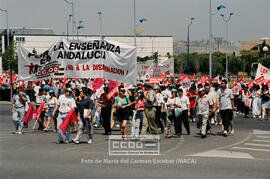 Manifestación de CC.OO. Andalucía de Enseñanza – 04