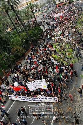 Manifestación contra la Guerra de Irak – 28
