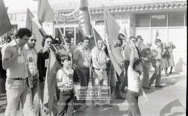 Manifestación del 1º de Mayo de 1979 en camas